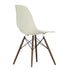 Cadeira Eames em Plástico DSW / Base dark maple